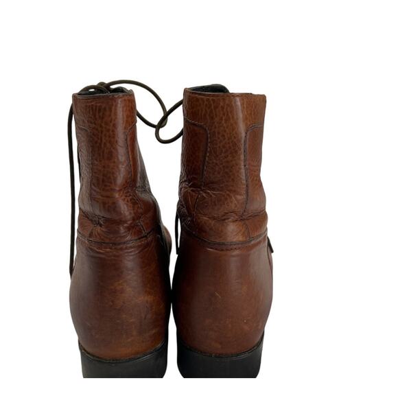 Ariat Heritage Lacer II Distressed Leather Boots Women's Size 9 Western Riding - Picture 8 of 10